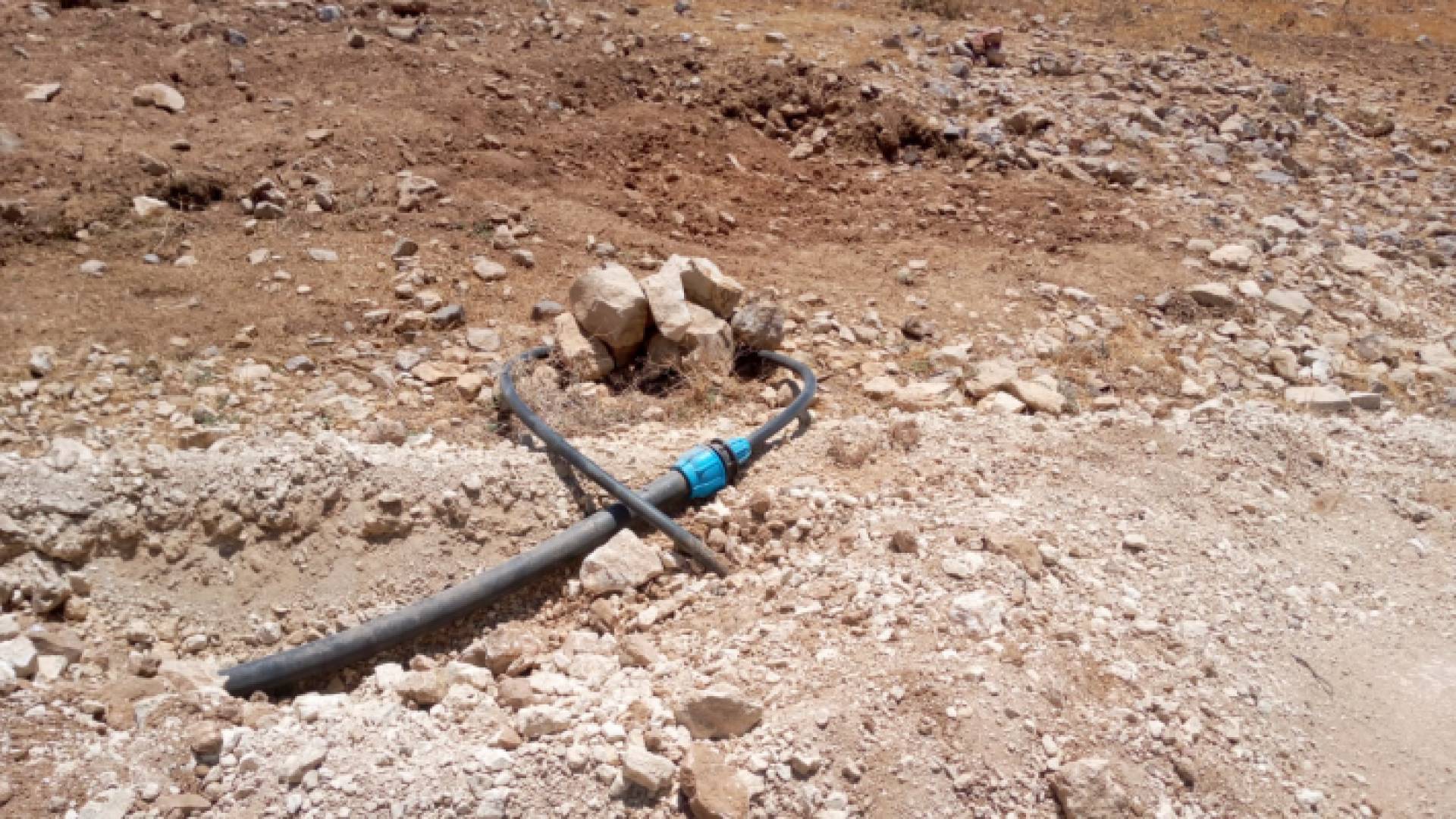 جانب من الاعتداءات في الكرك