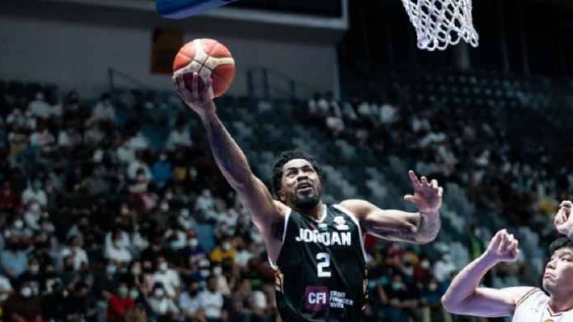 جانب من إحدى مباريات المنتخب الوطني لكرة السلة