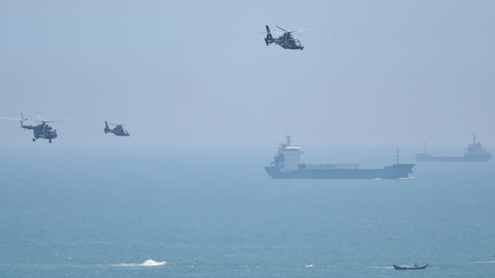 مناورات عسكرية صينية