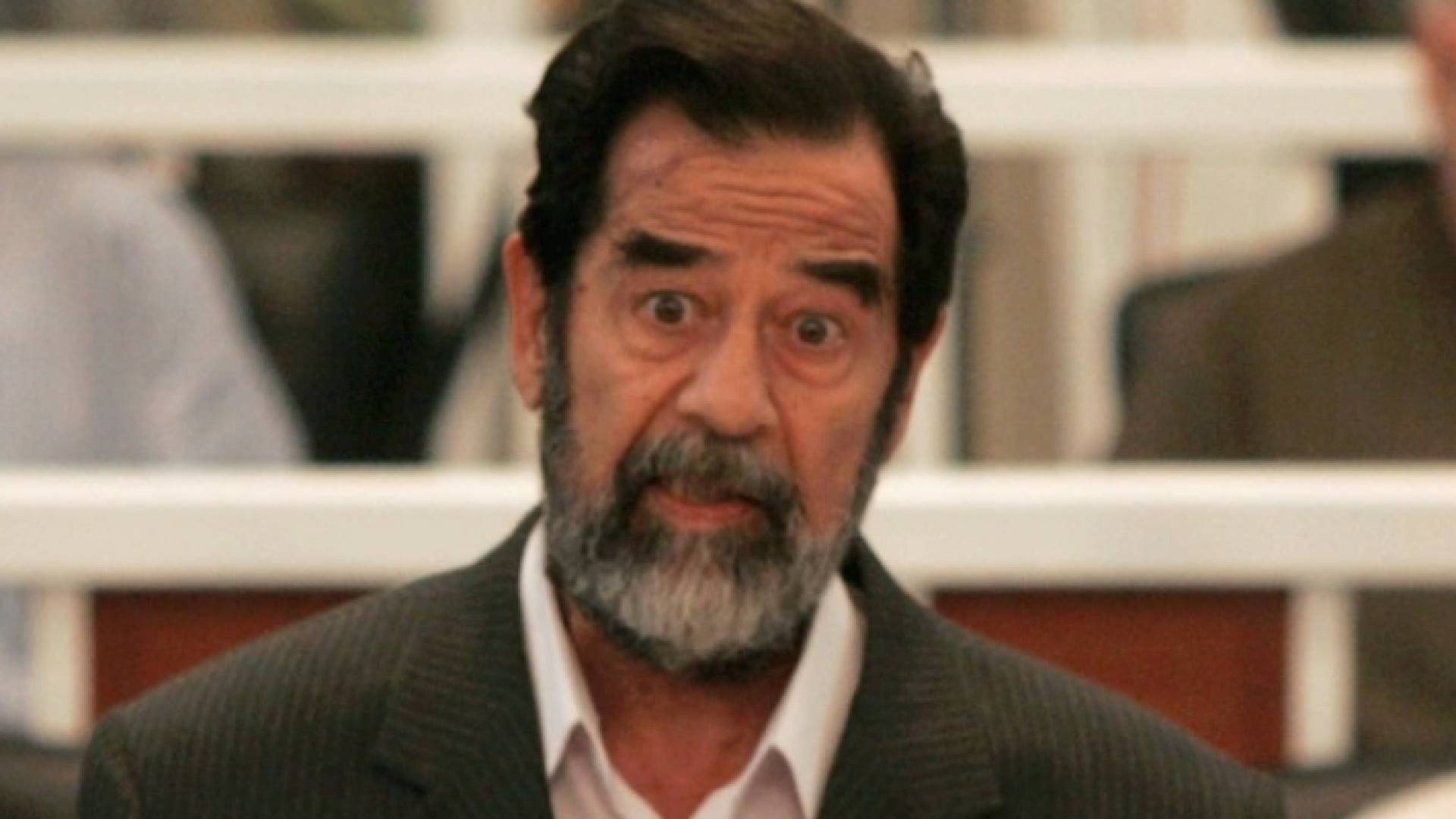 الرئيس العراقي الراحل صدام حسين