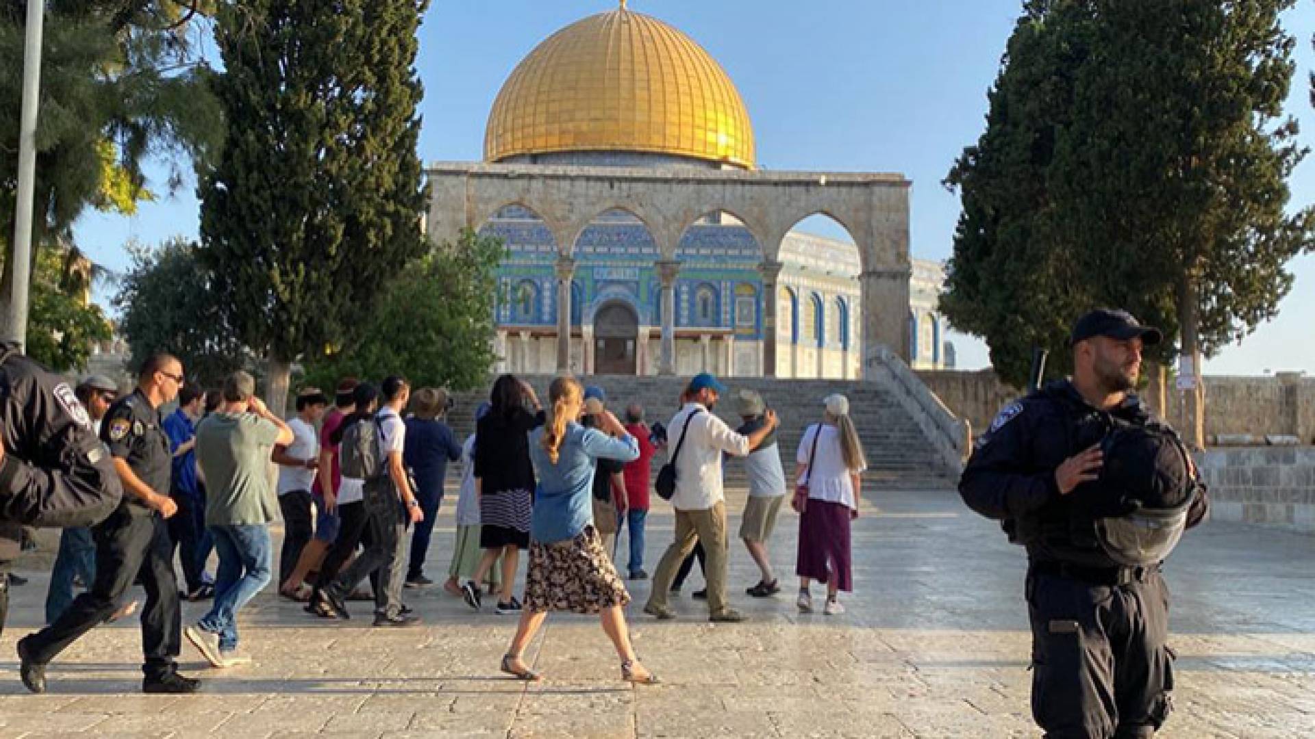 جانب من اقتحامات المسجد الأقصى من قبل المستوطنين المتطرفين