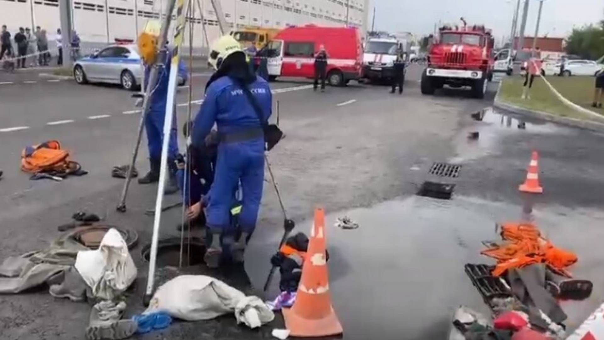 من مكان الحادث
