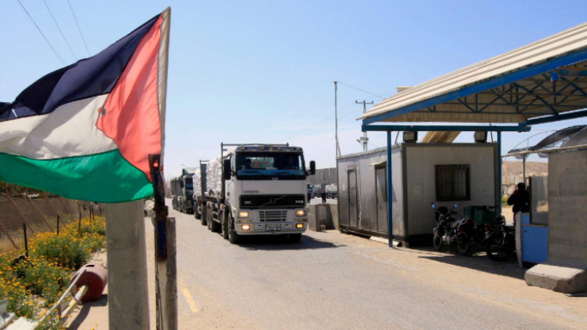 إحدى معابر غزة