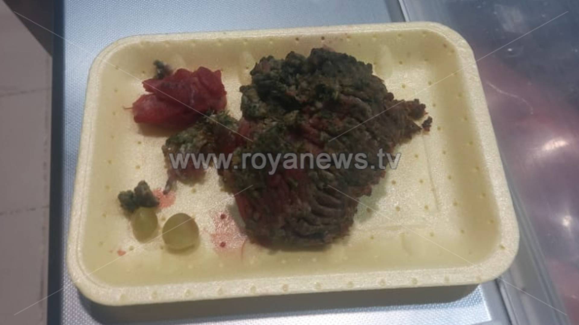 الصورة من اللحوم الفاسدة