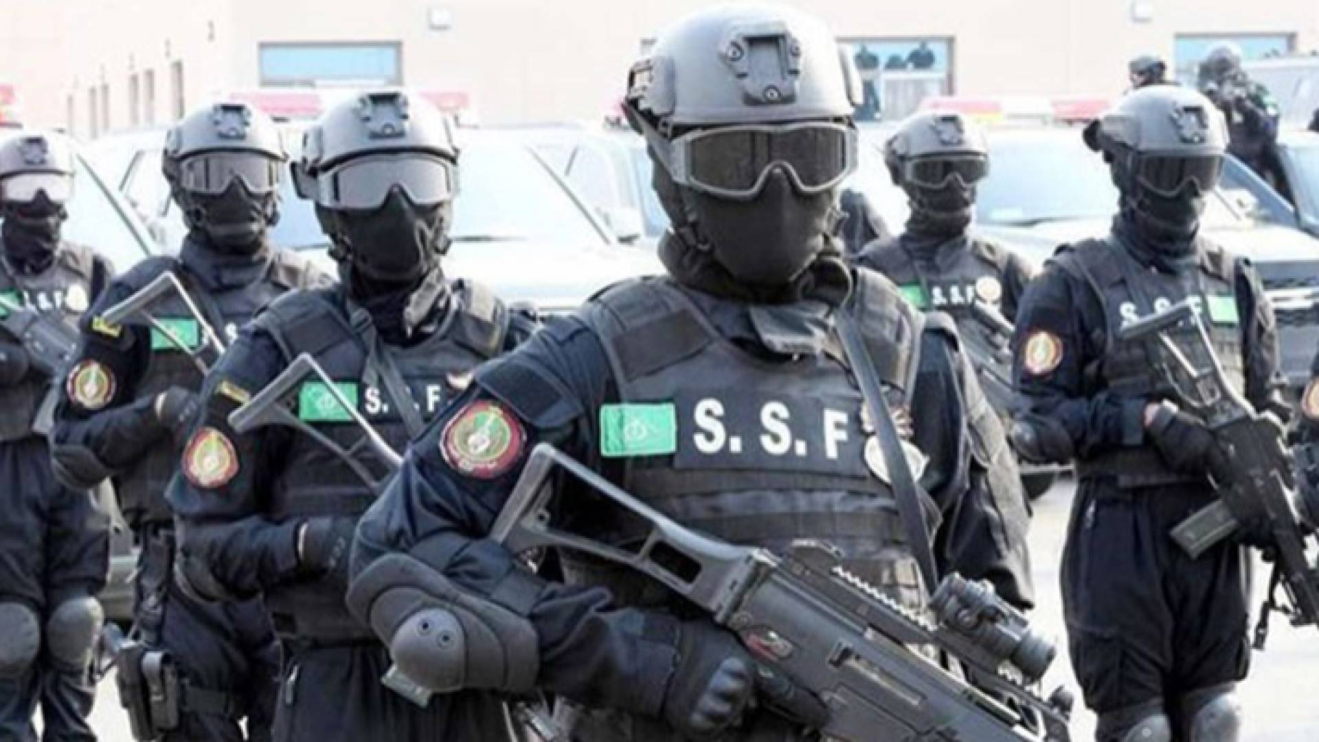 أفراد مكافحة الإرهاب السعودي