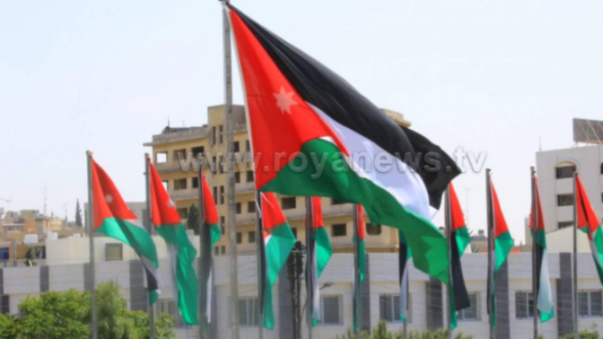 العلم الأردني