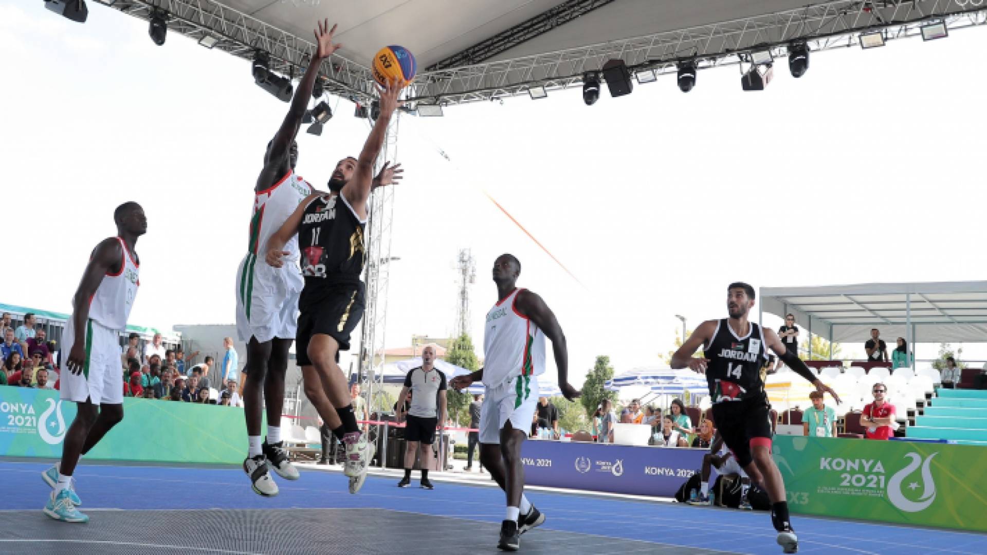 جانب من المباراة