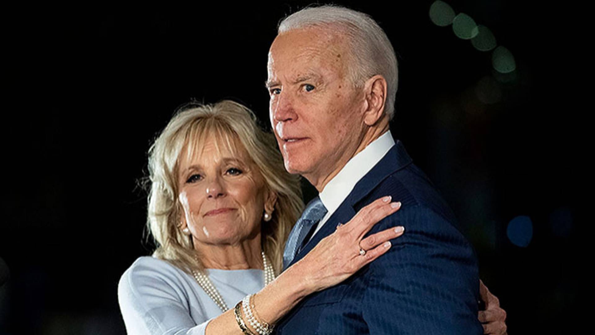 الرئيس الأمريكي جو بايدن وزوجته جيل بايدن