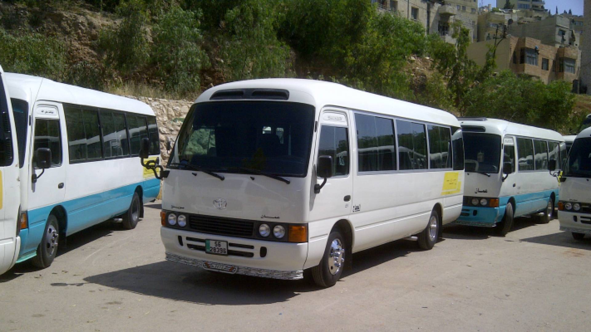 اعتصام سابق لاصحاب حافلات النقل العمومية