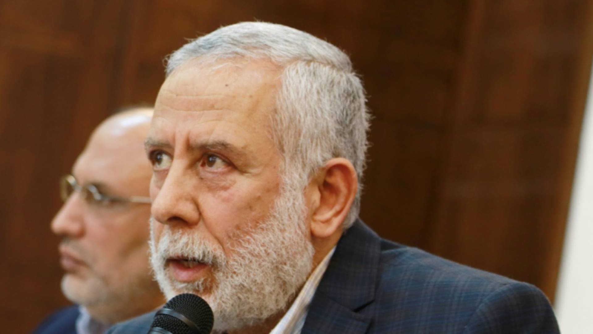 صورة أرشيفية لرئيس الدائرة السياسية في حركة الجهاد الإسلامي محمد الهندي