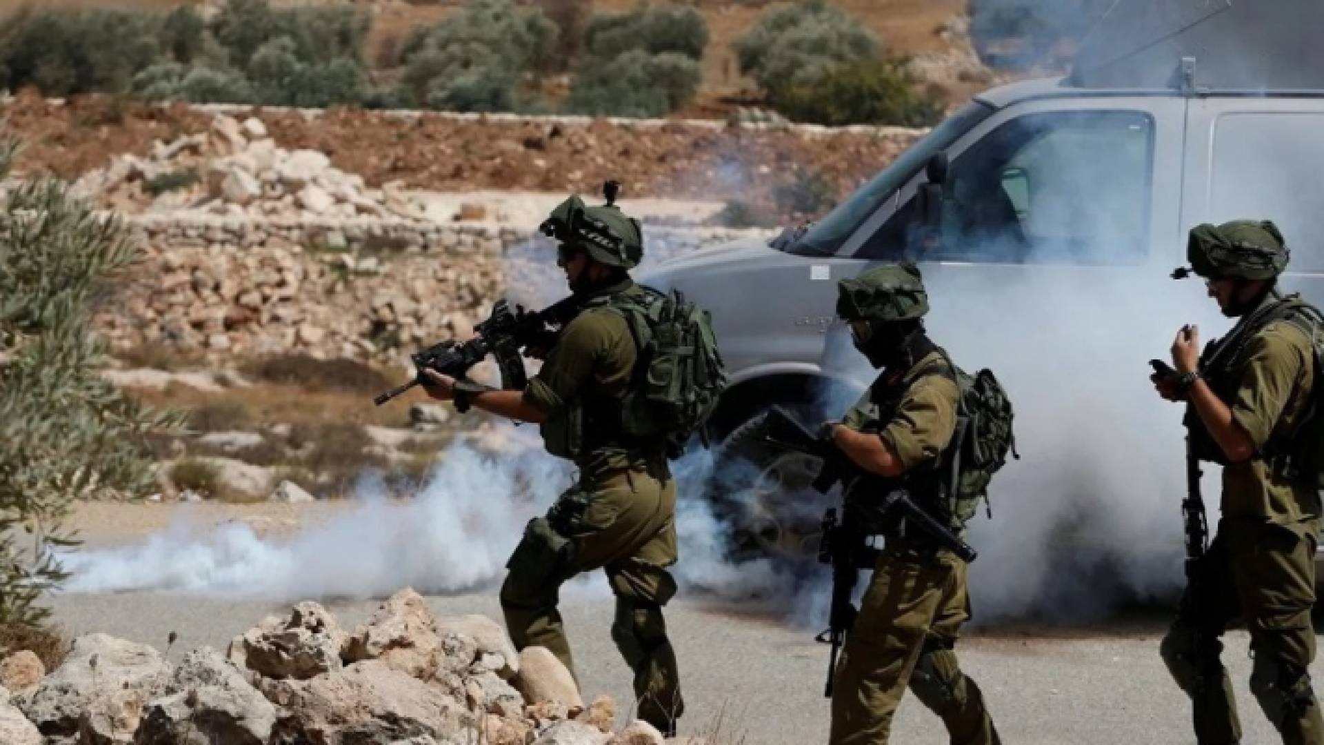 صورة توضيحية لعناصر من قوات الاحتلال