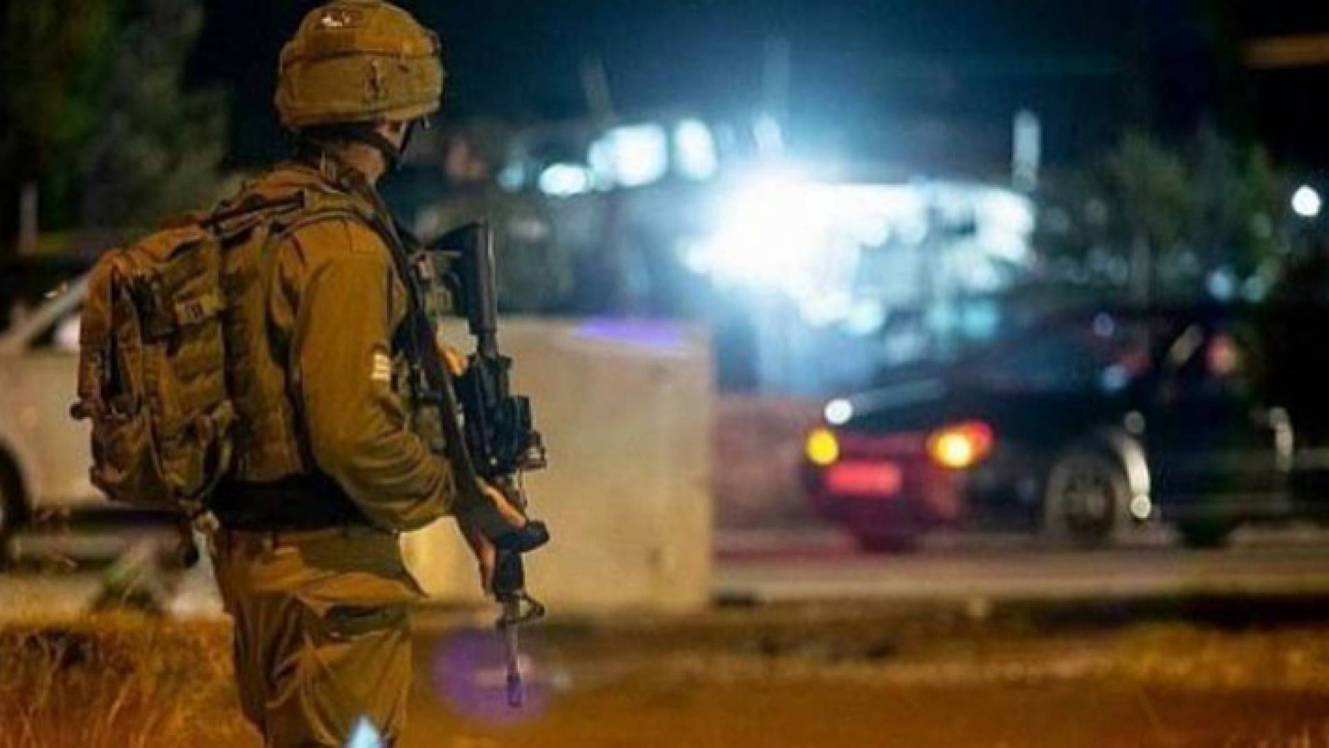 جندي تابع للاحتلال إسرائيلي