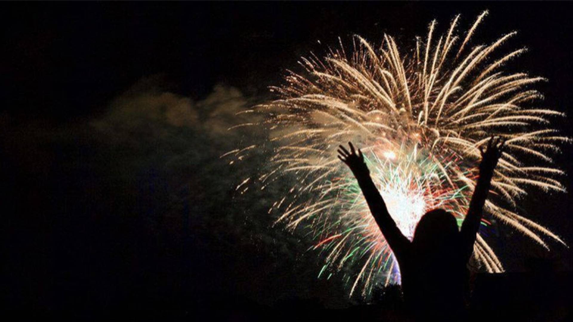 صورة ارشيفية للالعاب النارية