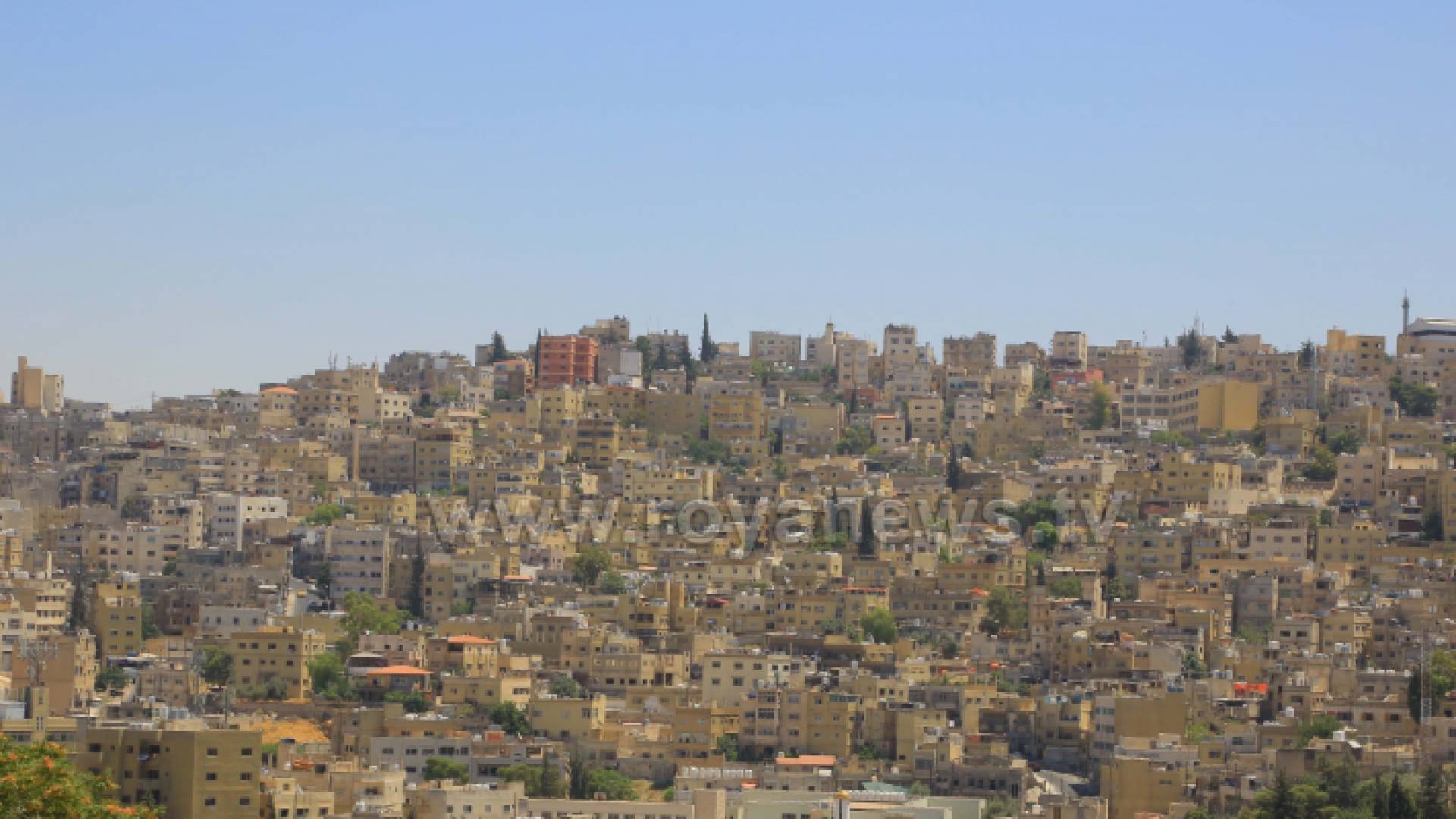 منظر عام للعاصمة عمان