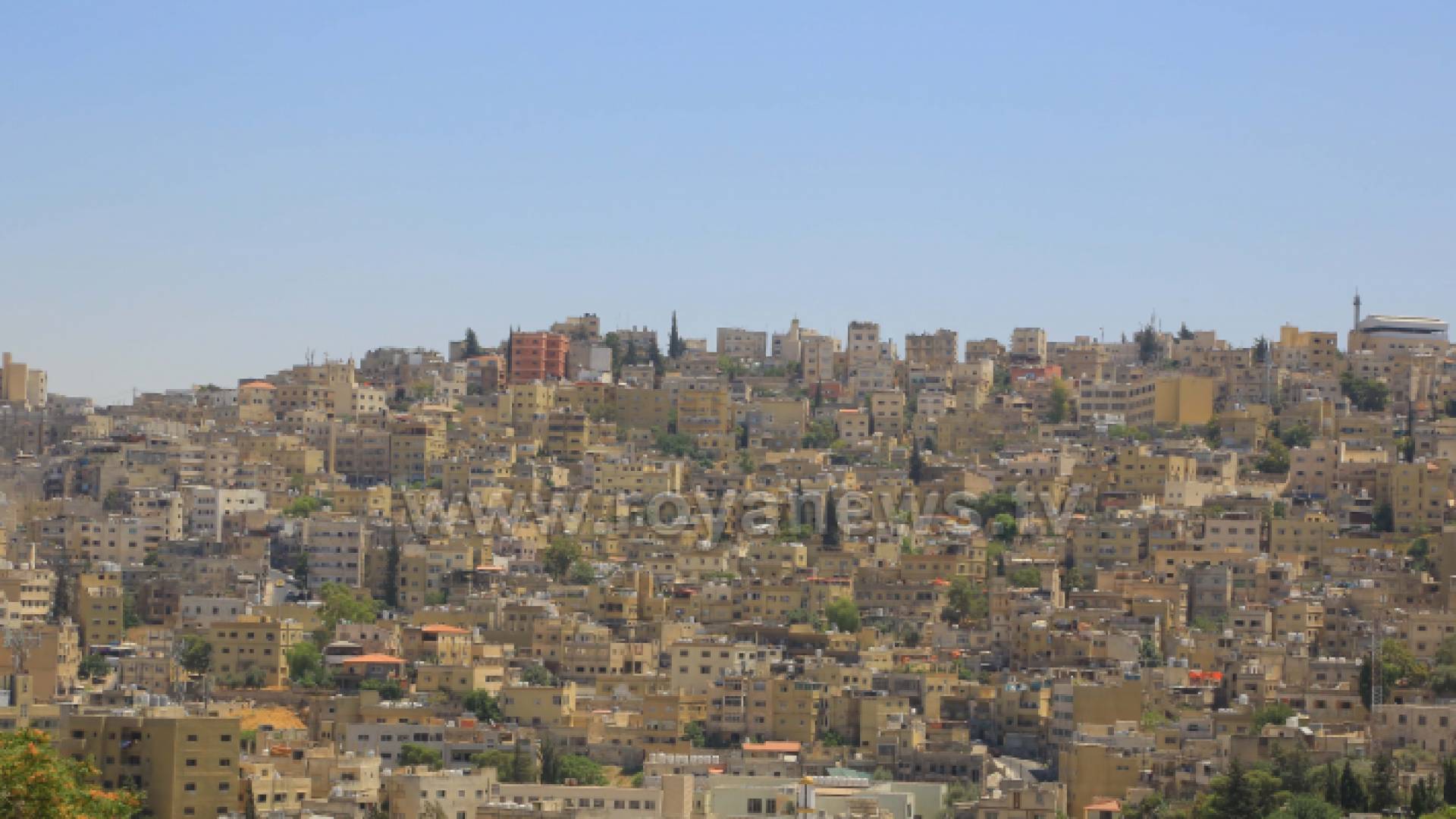 منظر عام للعاصمة عمان