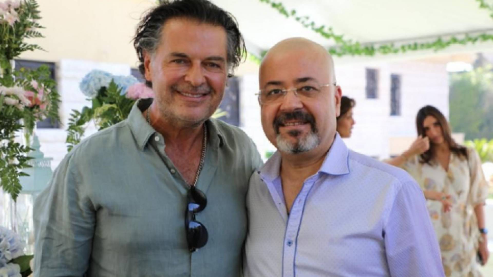 السفير العراقي في الأردن حيدر هادي وراغب علامة