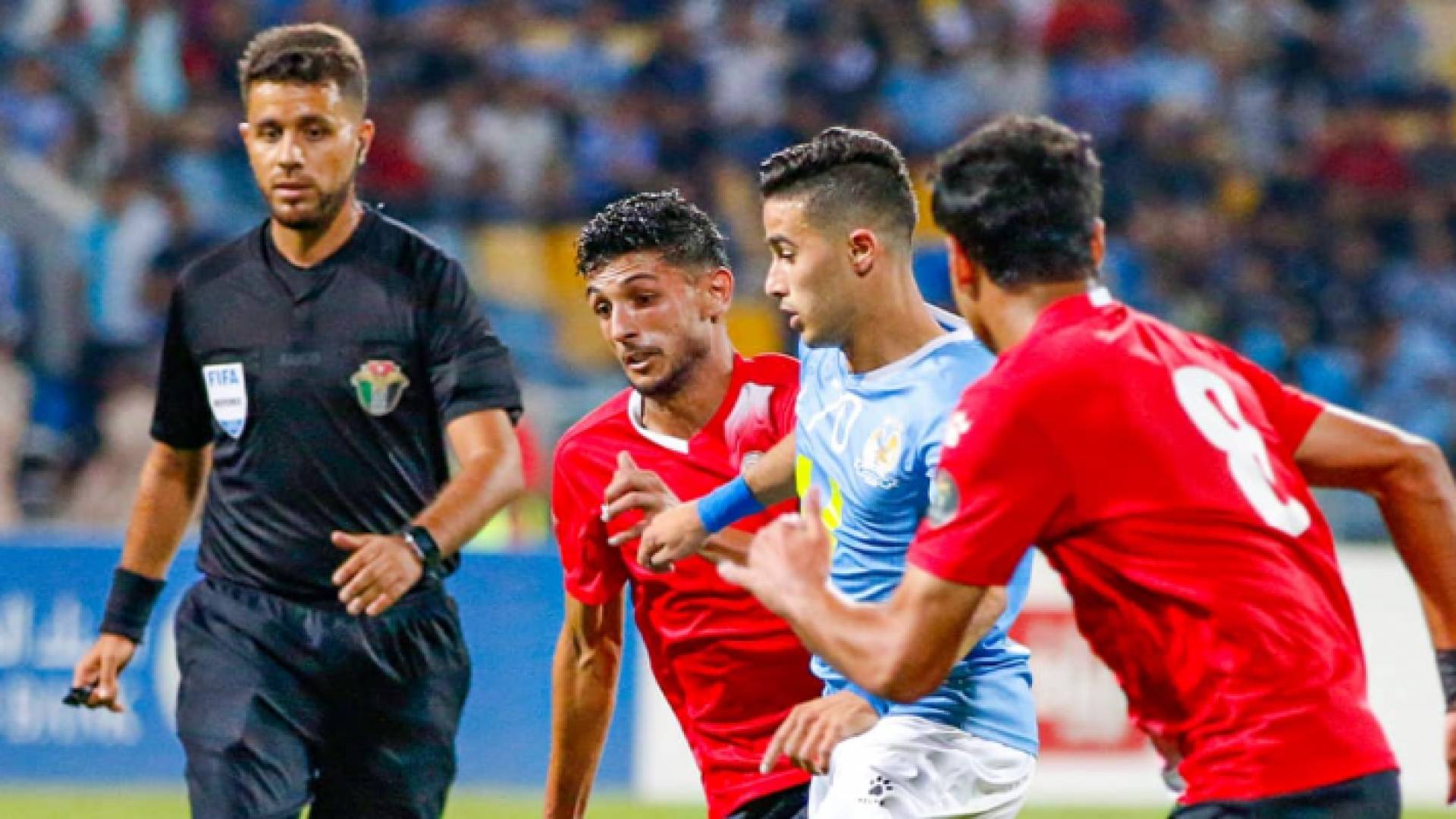 إحدى المباريات من بطولة كأس الأردن لكرة القدم - أرشيفية