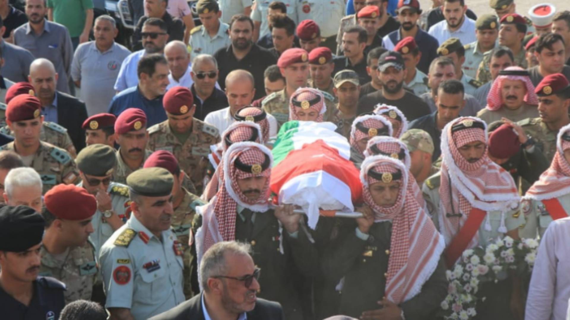 تشييع جثمان الشهيد الملازم/1 حذيفة آل خطاب