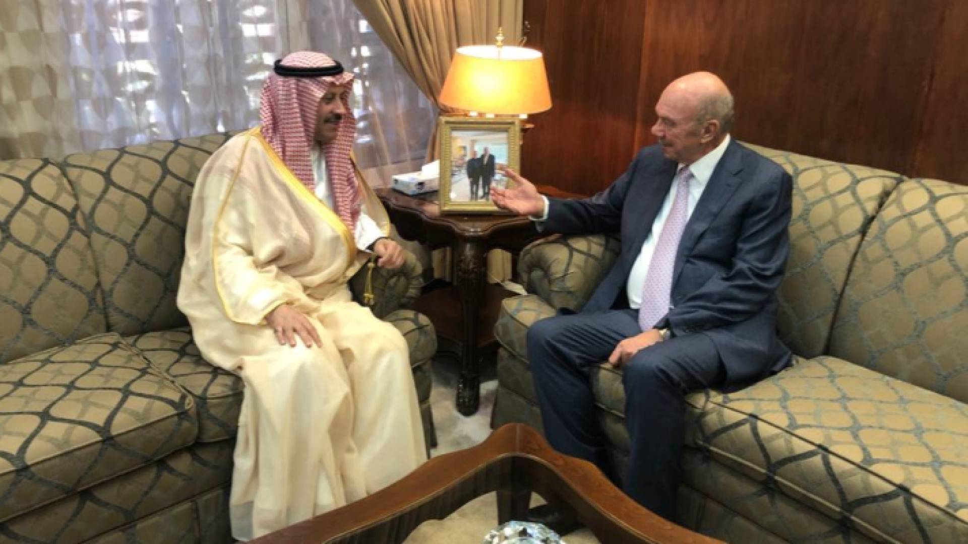 الفايز والسفير السعودي لدى الأردن