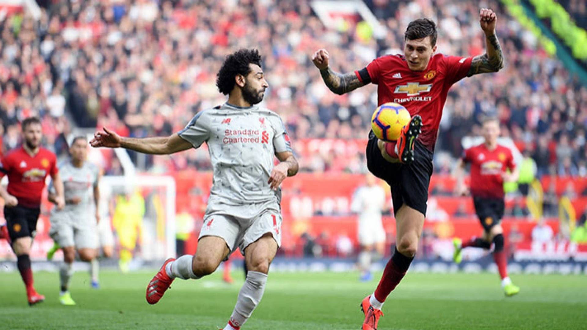 صورة أرشيفية من مباراة مانشستر يونايتد وليفربول
