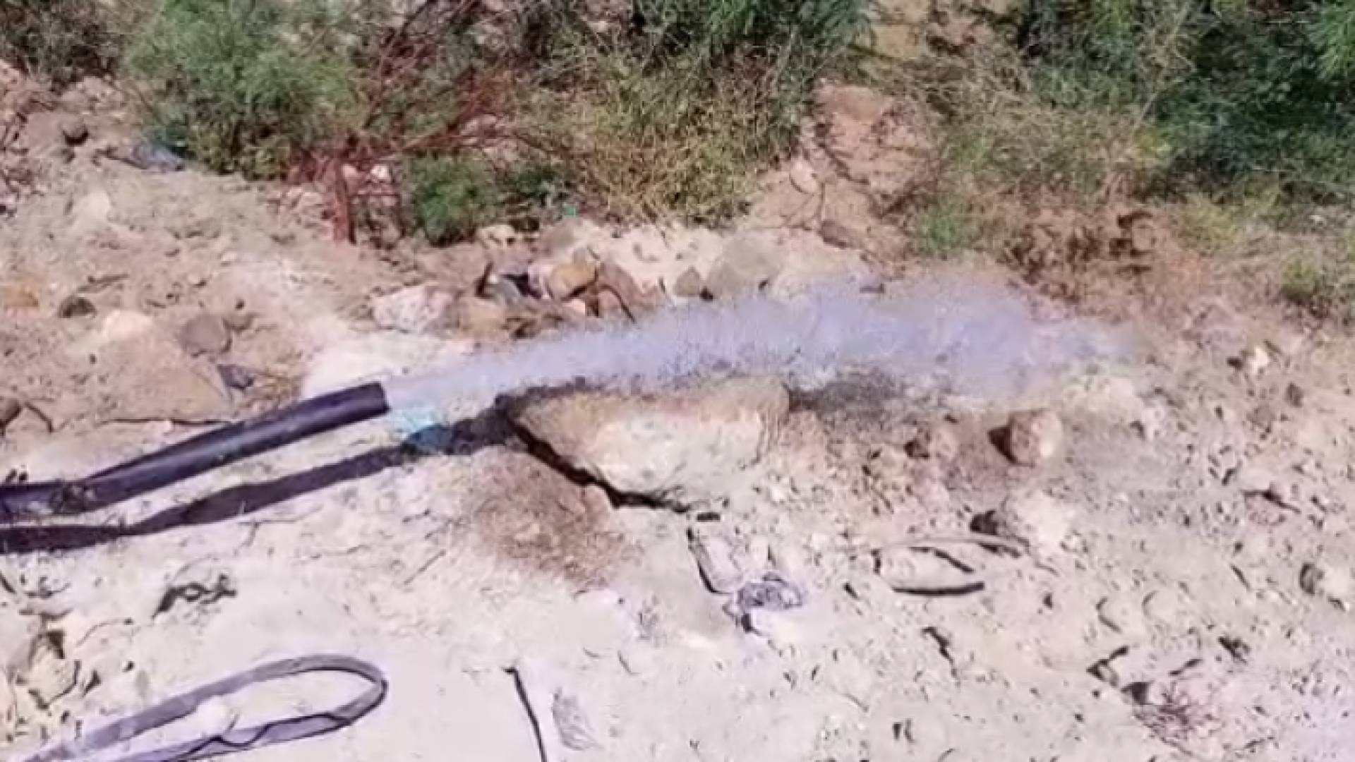 جانب من الاعتداءات التي ضبطت في الشونة الجنوبية