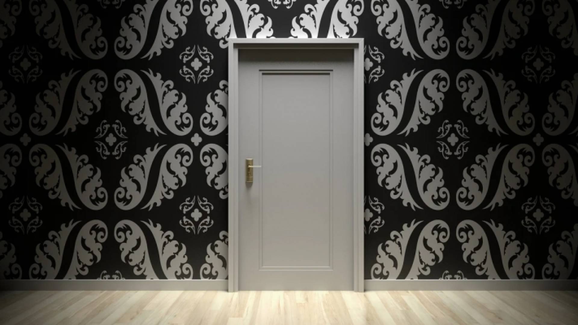 باب داخل منزل