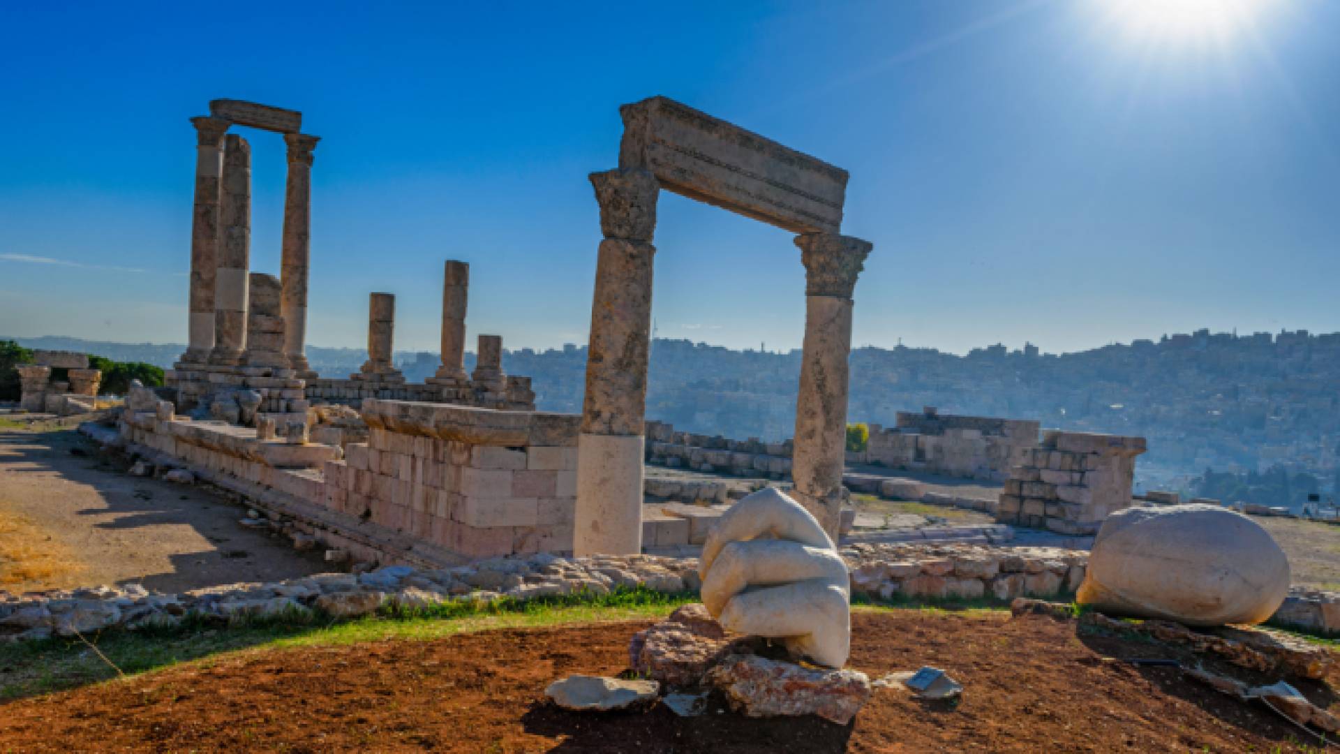 جبل القلعة في عمان