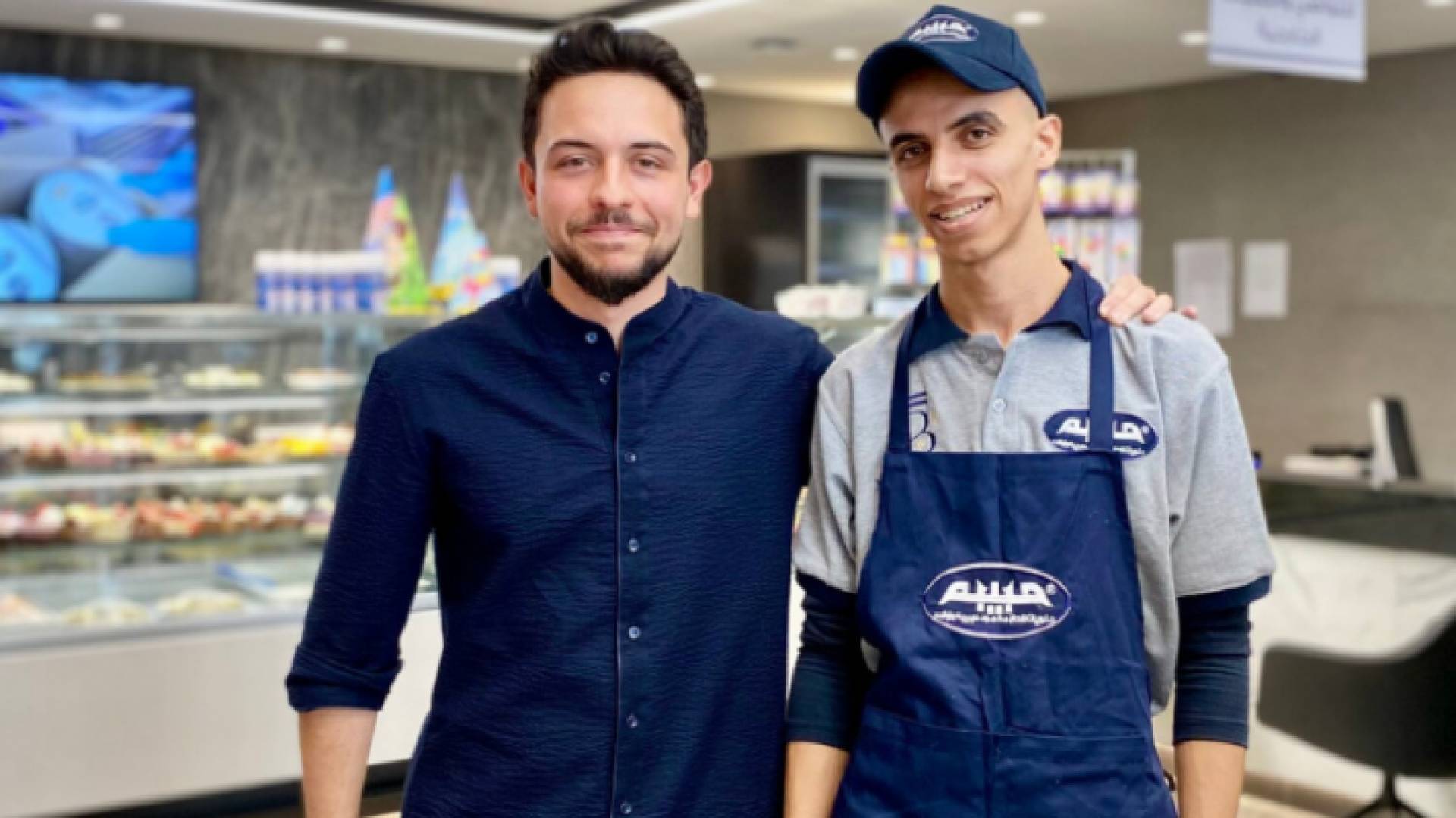 ولي العهد خلال الزيارة