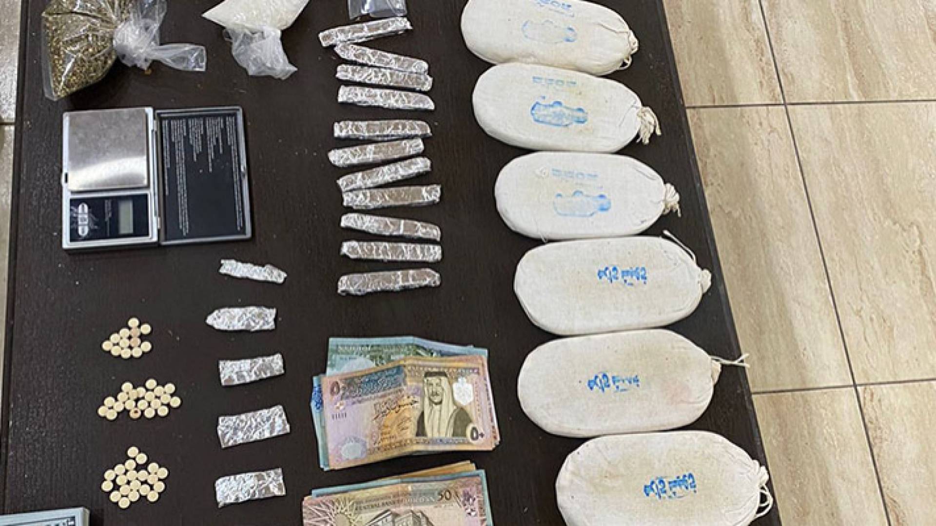 من المضبوطات