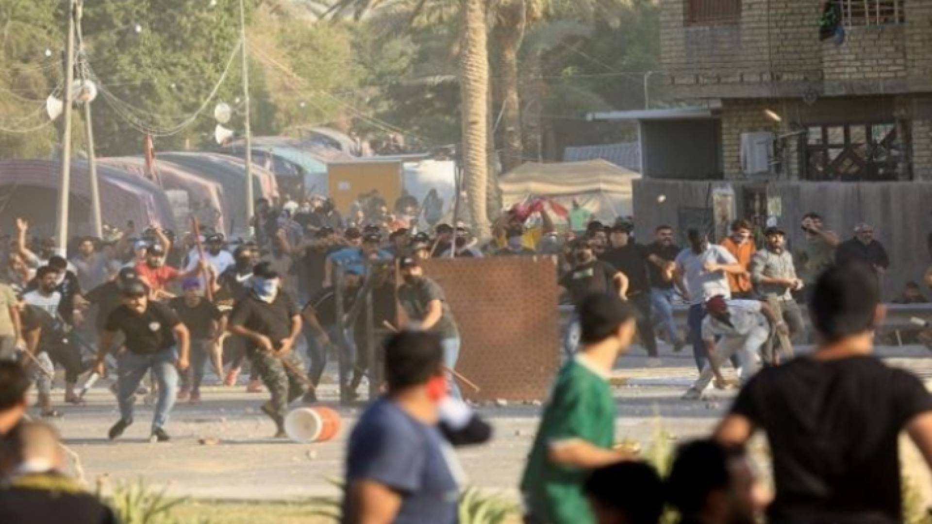 صورة من الاشتباكات في العراق