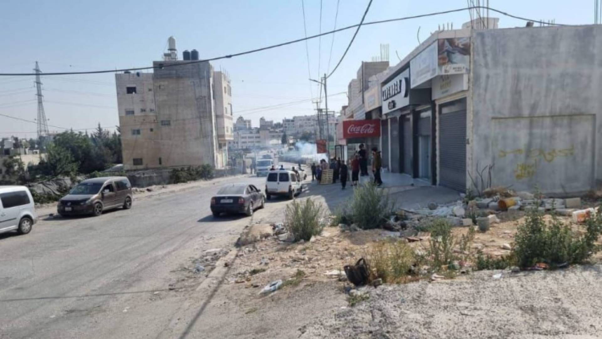 من مكان عملية الطعن