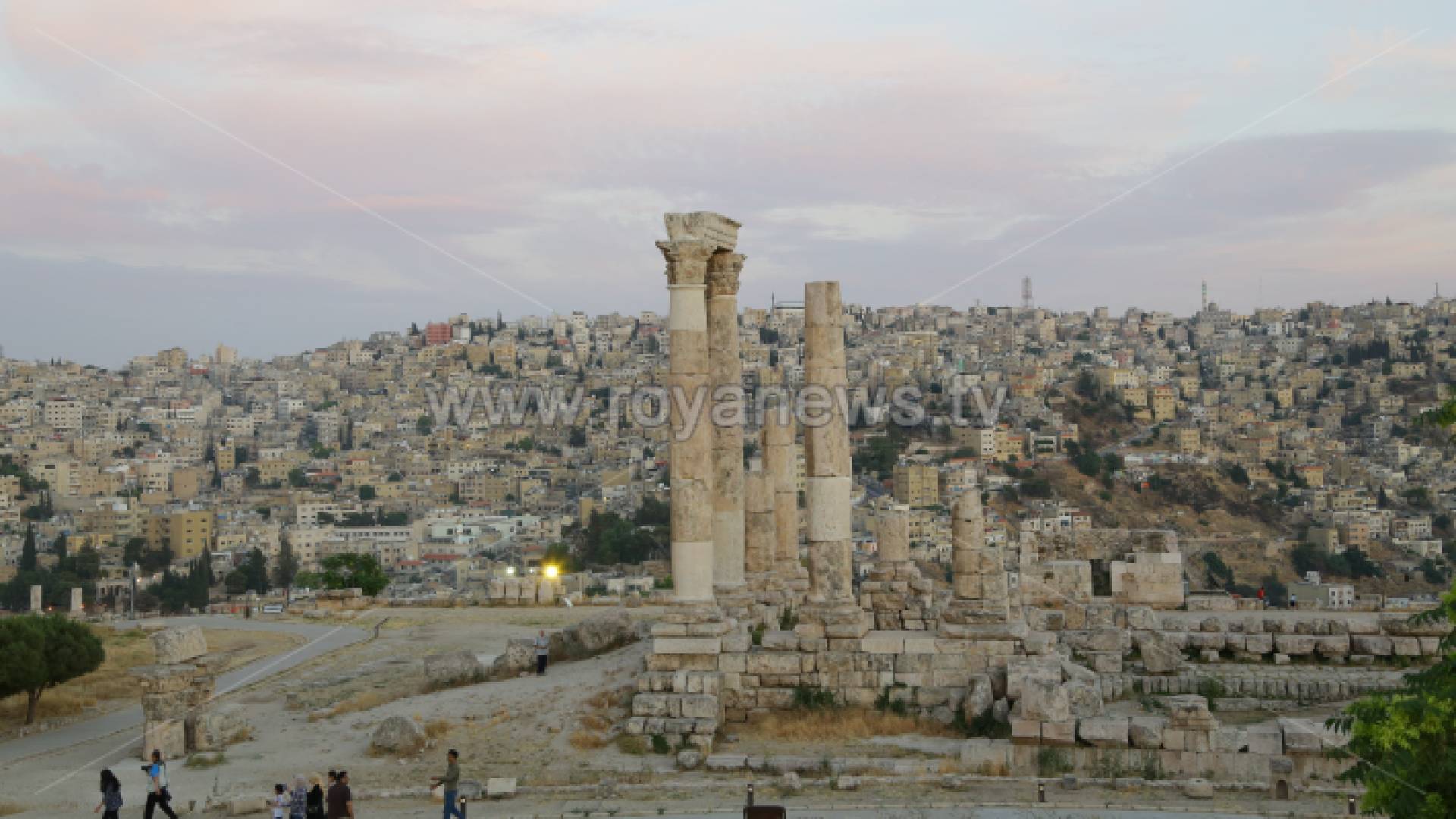 جبل القلعة في العاصمة عمان