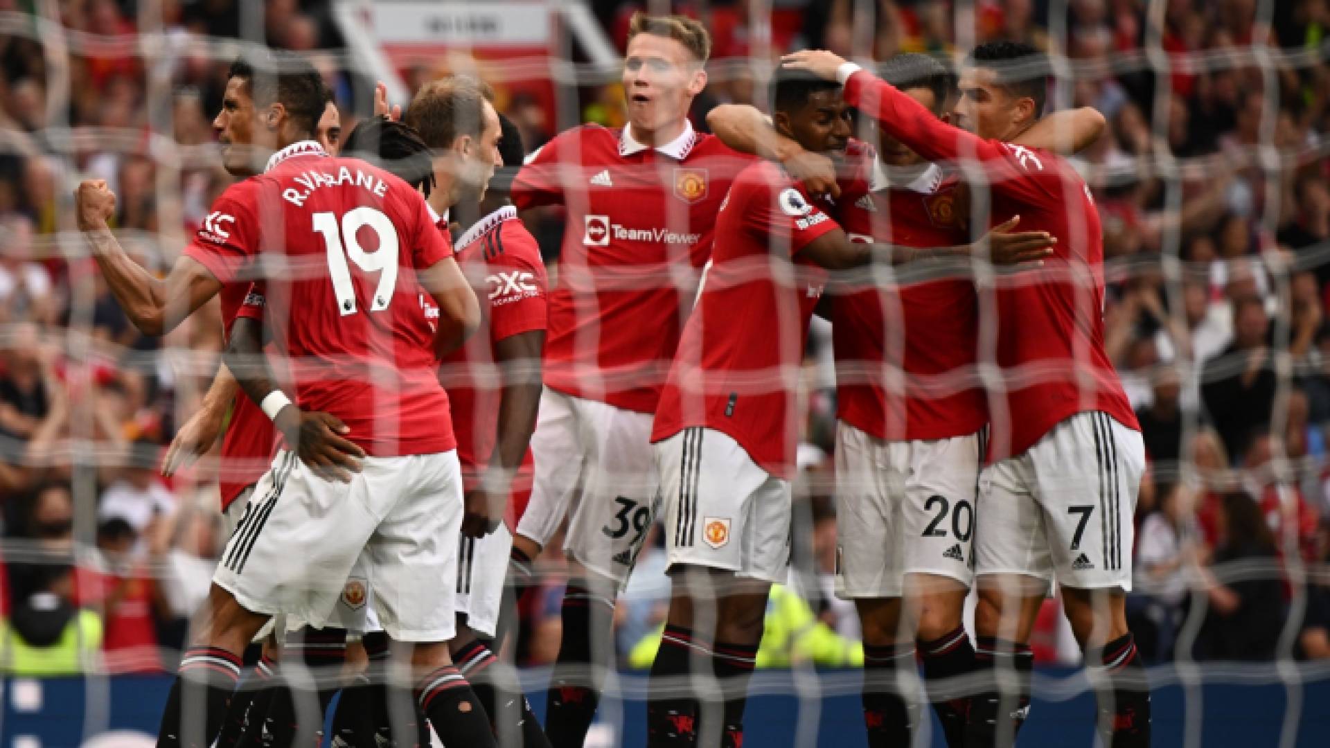 أعضاء من فريق مانشستر يونايتد