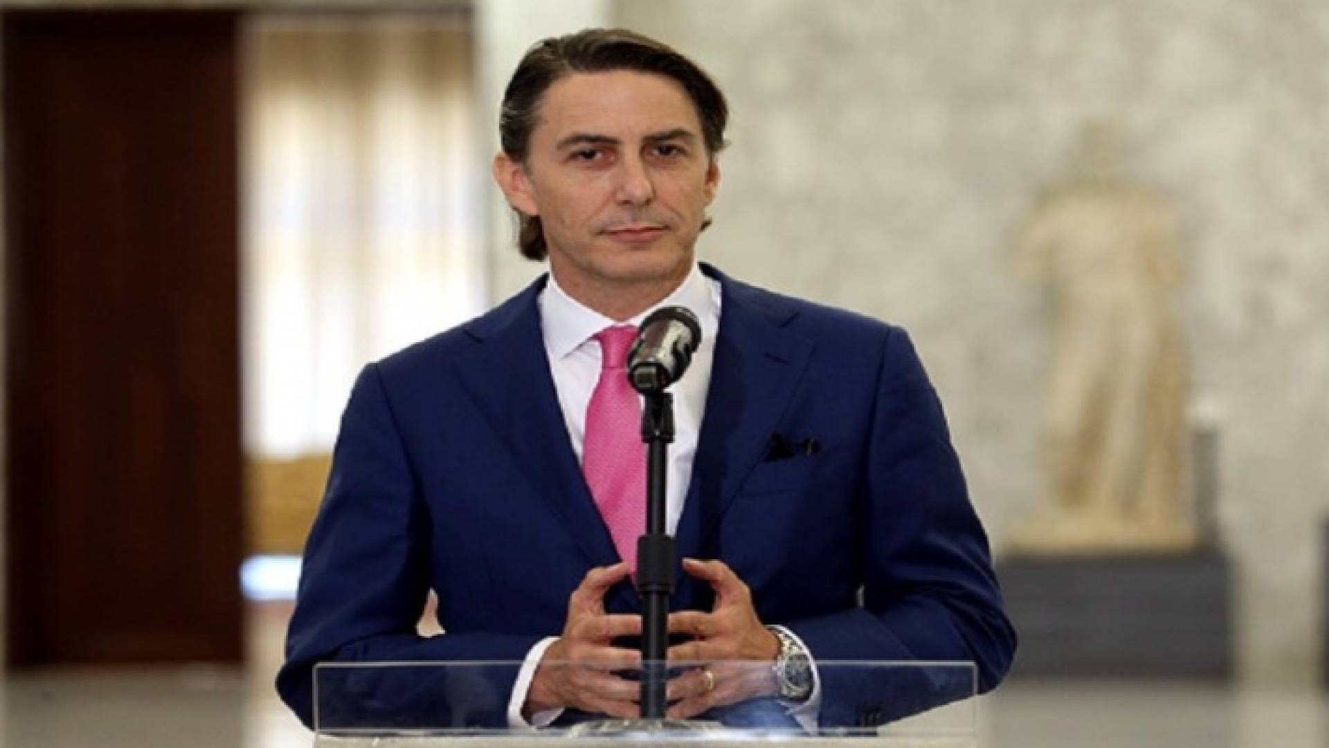 الوسيط الأمريكي في مسألة ترسيم الحدود البحرية الجنوبية أموس هوكشتاين