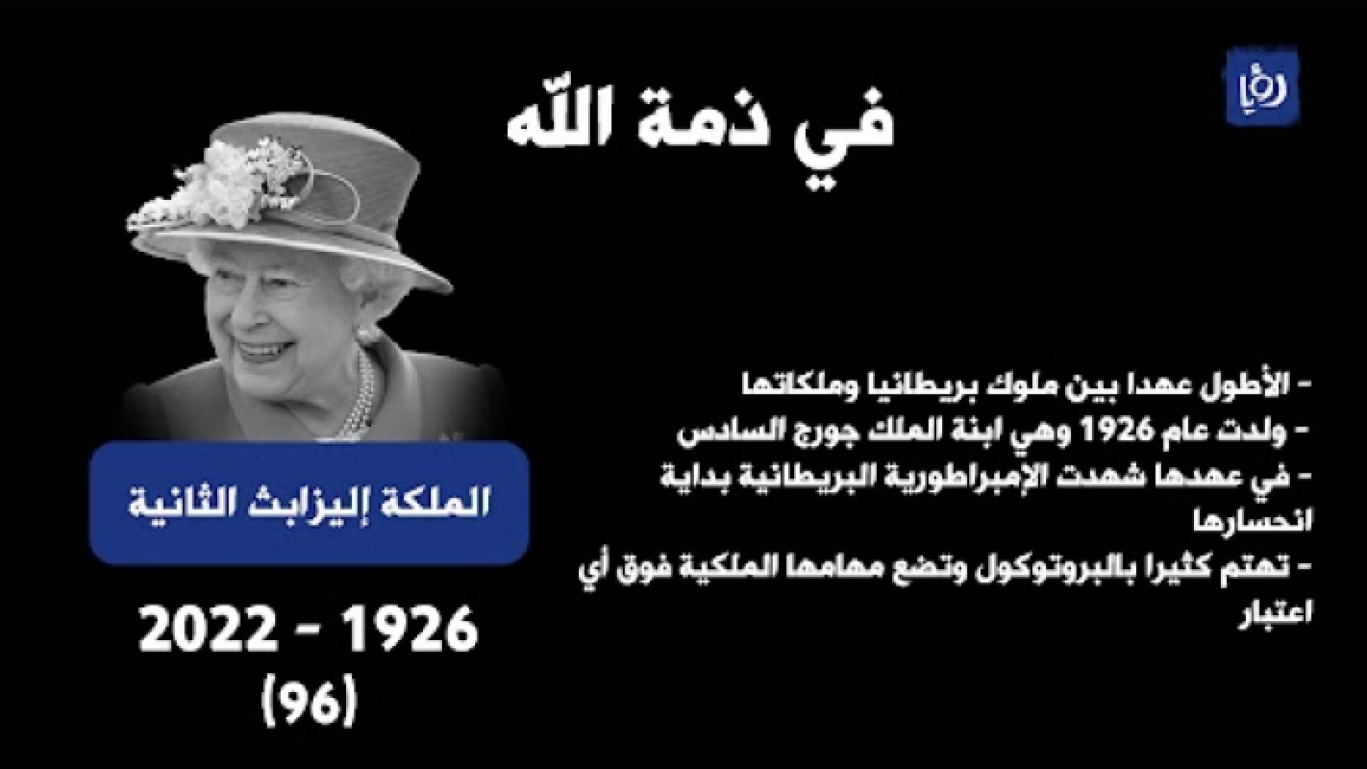 ملكة بريطانيا إليزابيث الثانية