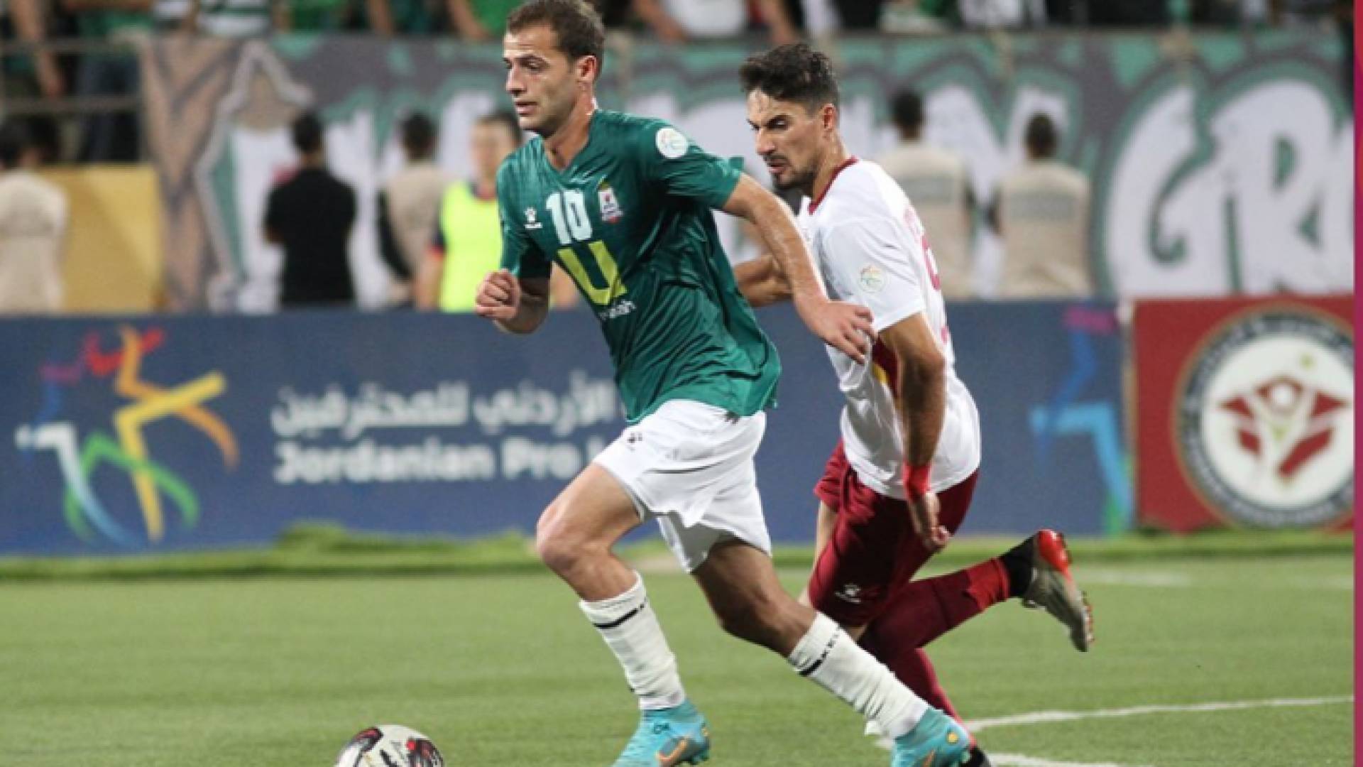 من مباراة الوحدات ومعان