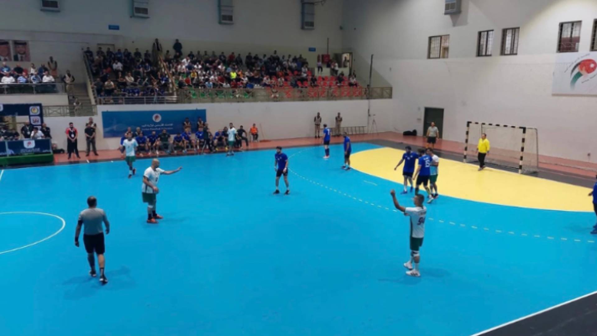 جانب من المباراة