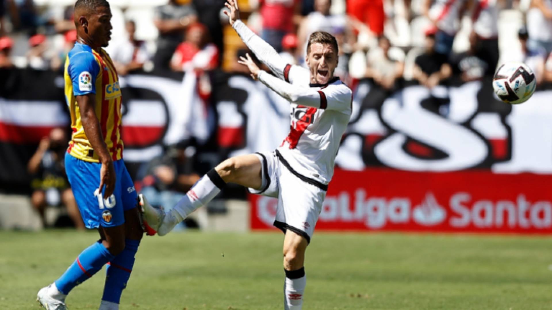 جانب من المباراة