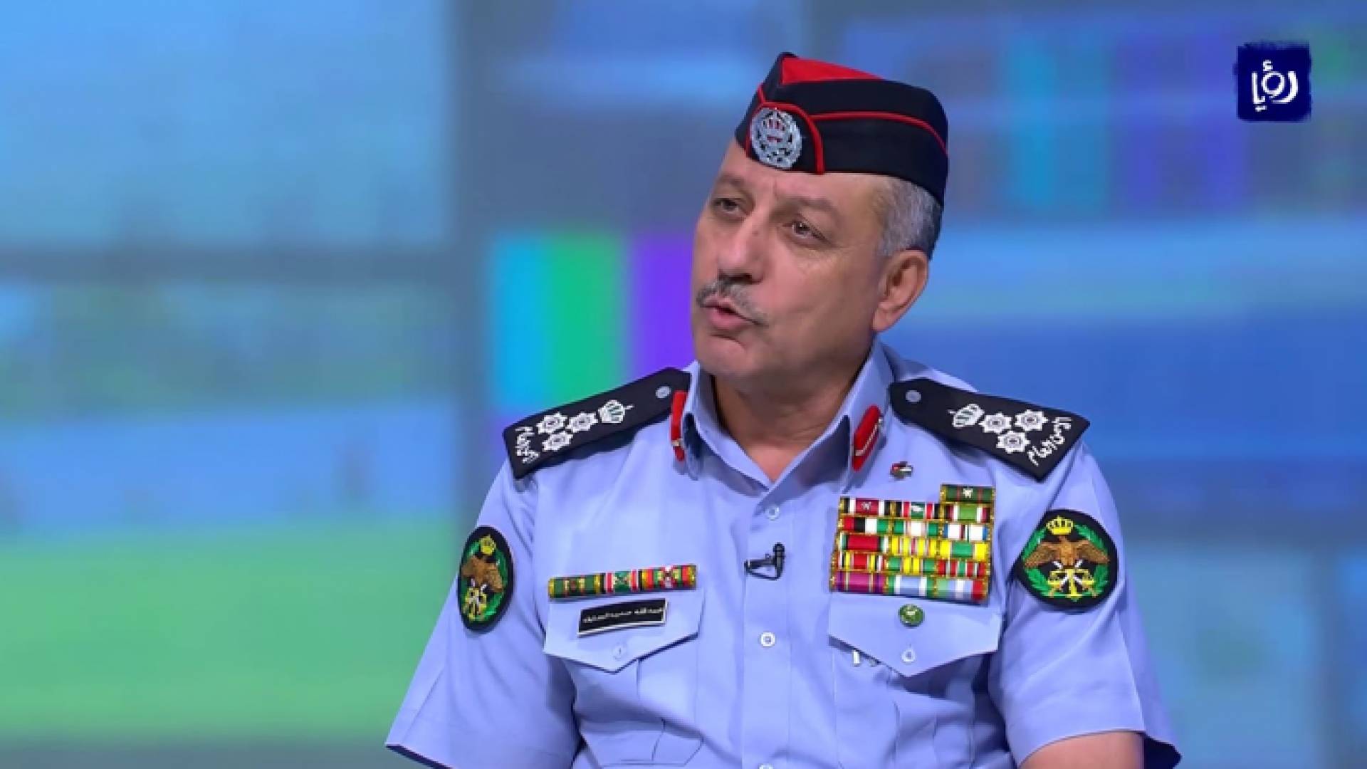 مدير الأمن العام اللواء عبيدالله المعايطة - صورة أرشيفية