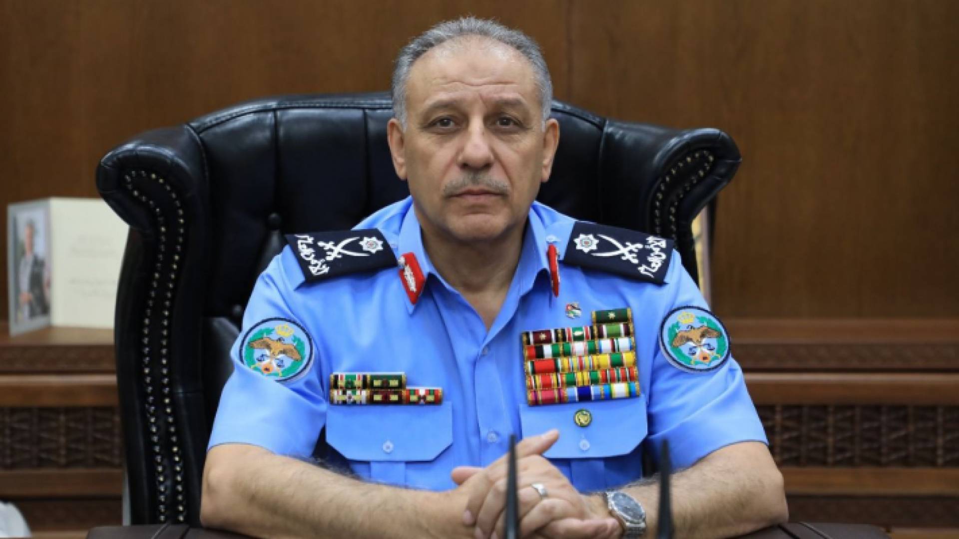 مدير الأمن العام اللواء عبيد الله المعايطة