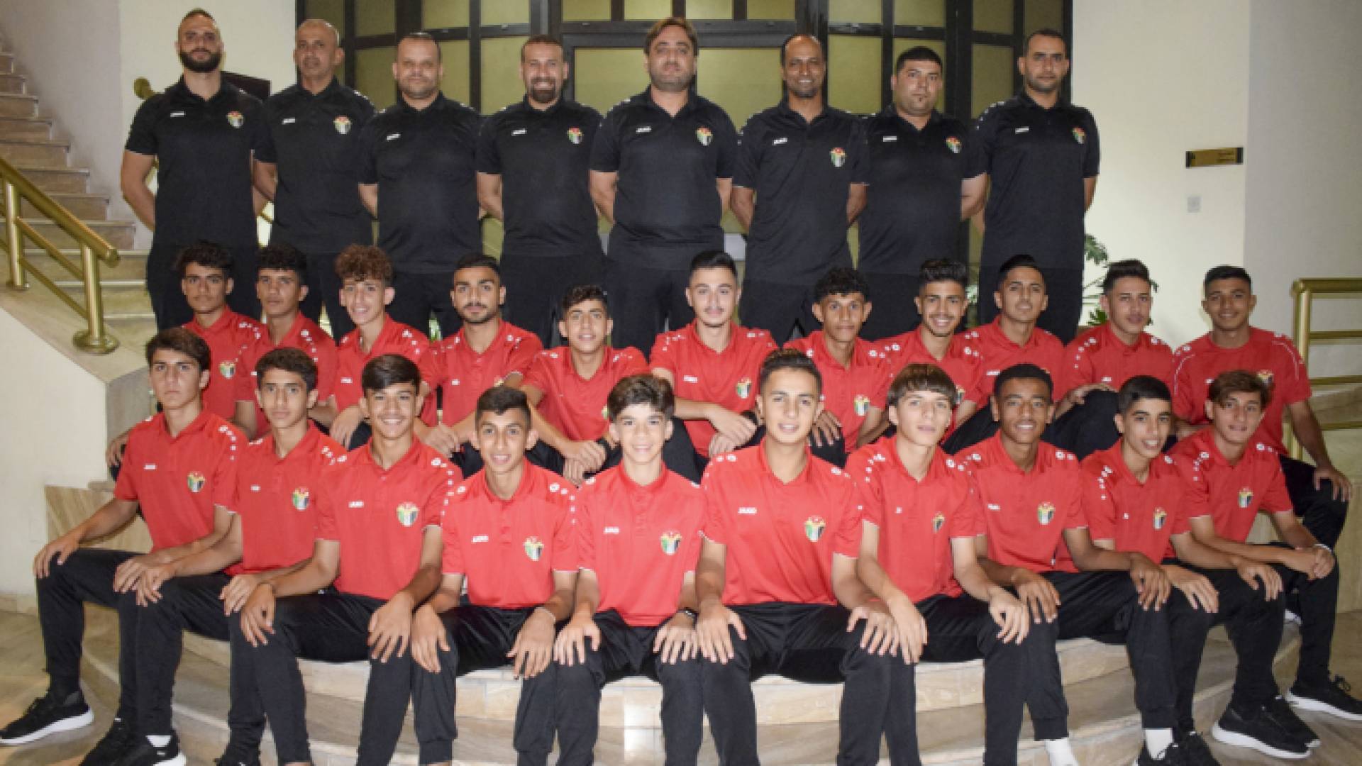 بعثة المنتخب الوطني تحت 17 سنة