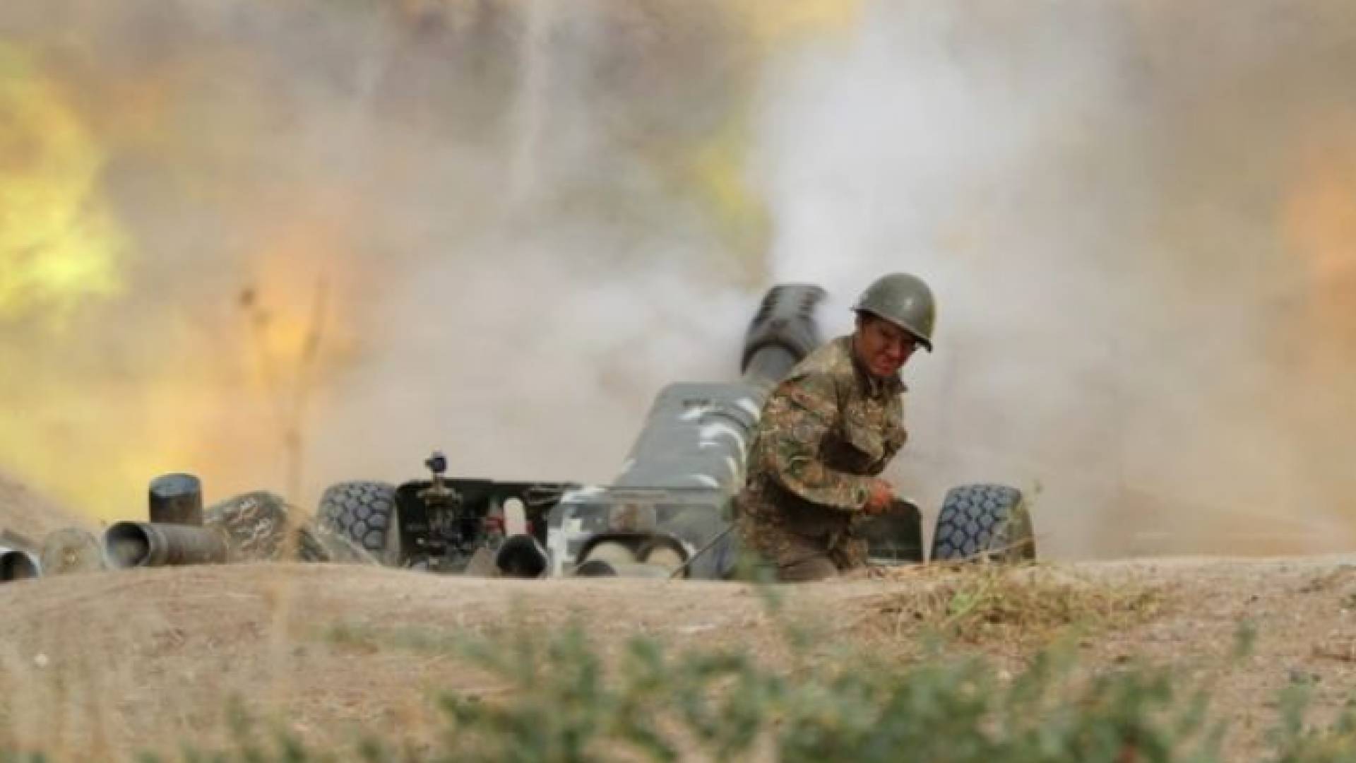 أثناء المواجهات بين أرمينيا وأذربيجان