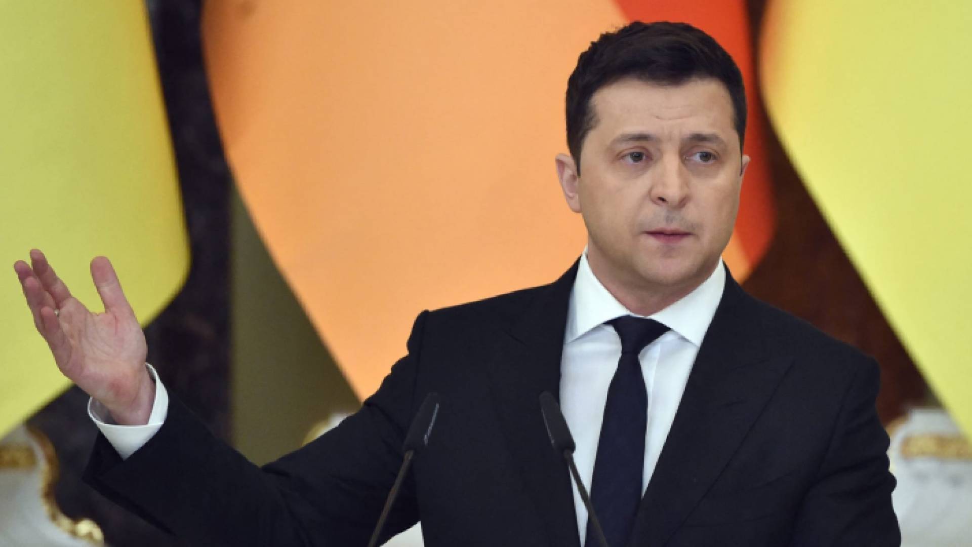 الرئيس الأوكراني فلاديمير زيليسكي