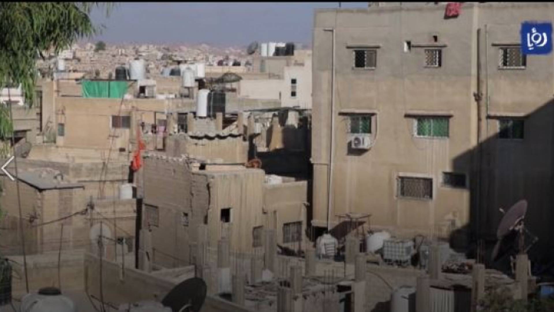 إحدى الأحياء السكنية في الزرقاء