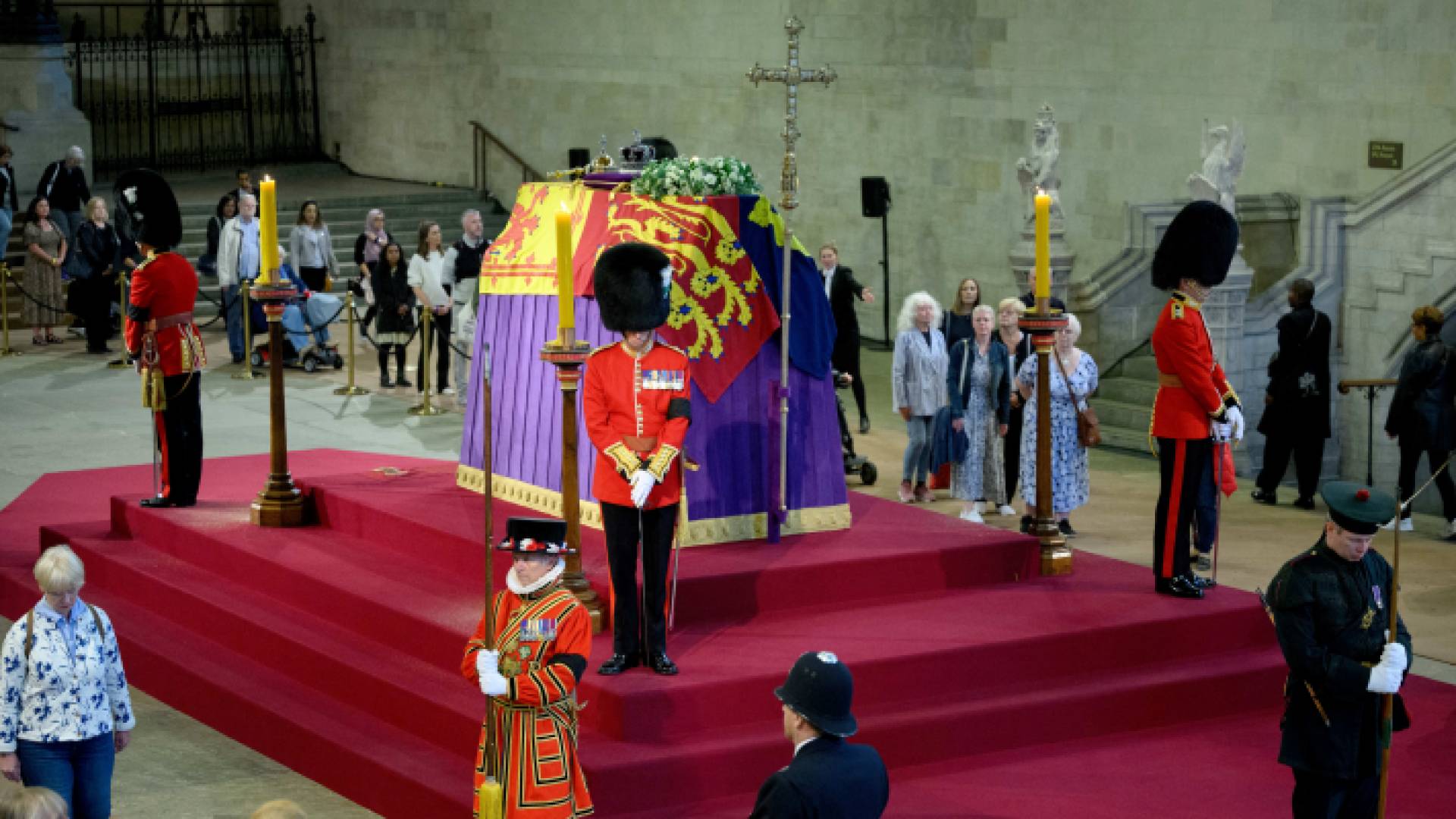 تابوت الملكة إليزابيث الثانية