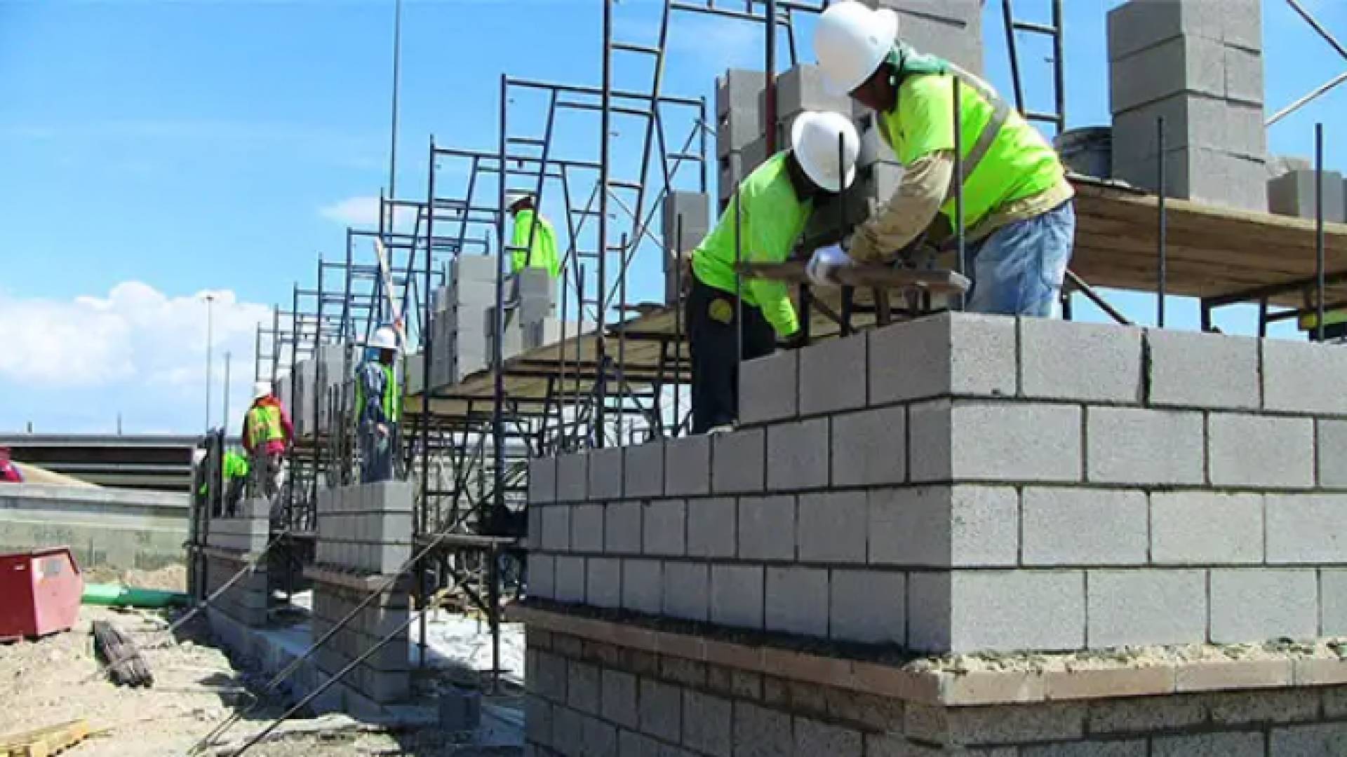 أحد المشاريع الإنشائية