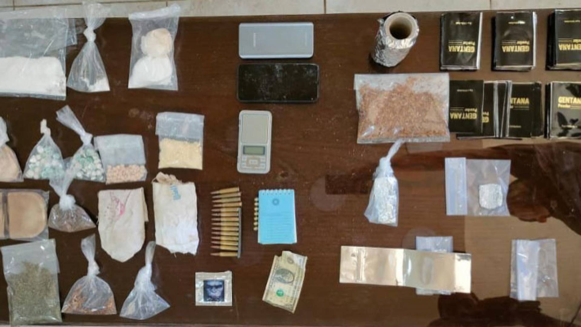 من المضبوطات