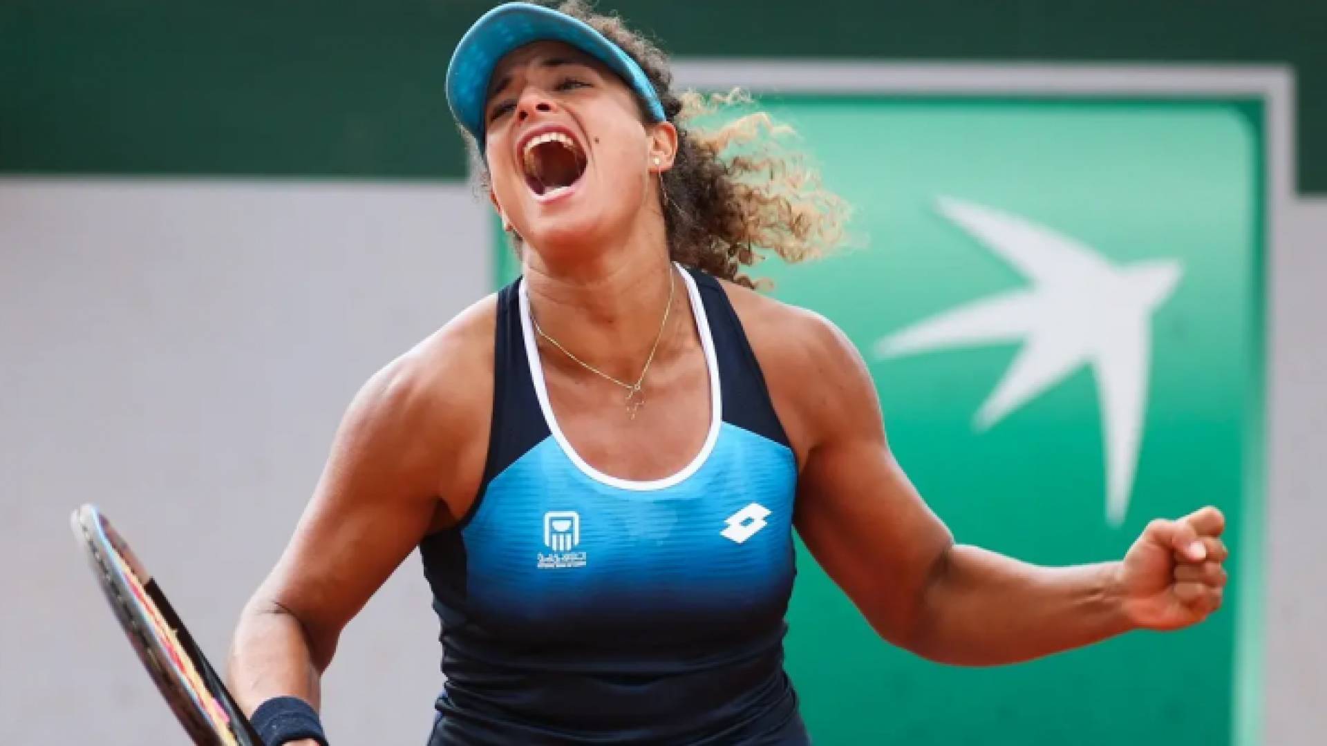 اللاعبة المصرية ميار شريف