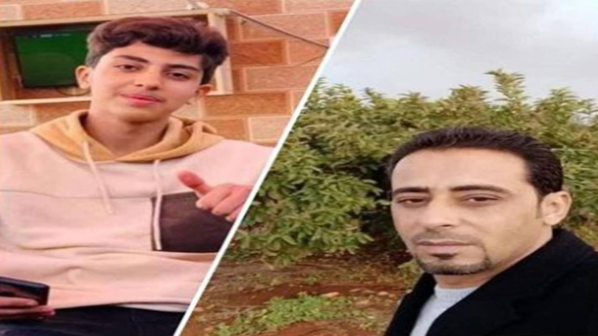 الأردني أحمد مصطفى الشوبكي برفقة نجله مصطفى