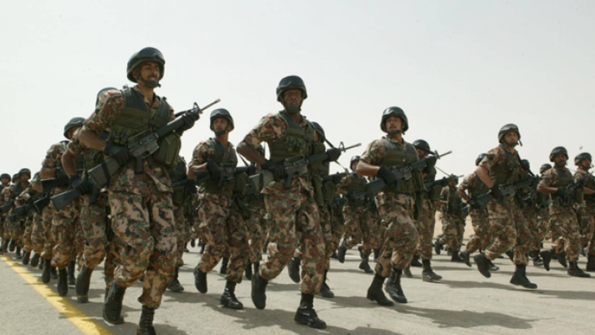 ضباط من القوات المسلحة الأردنية